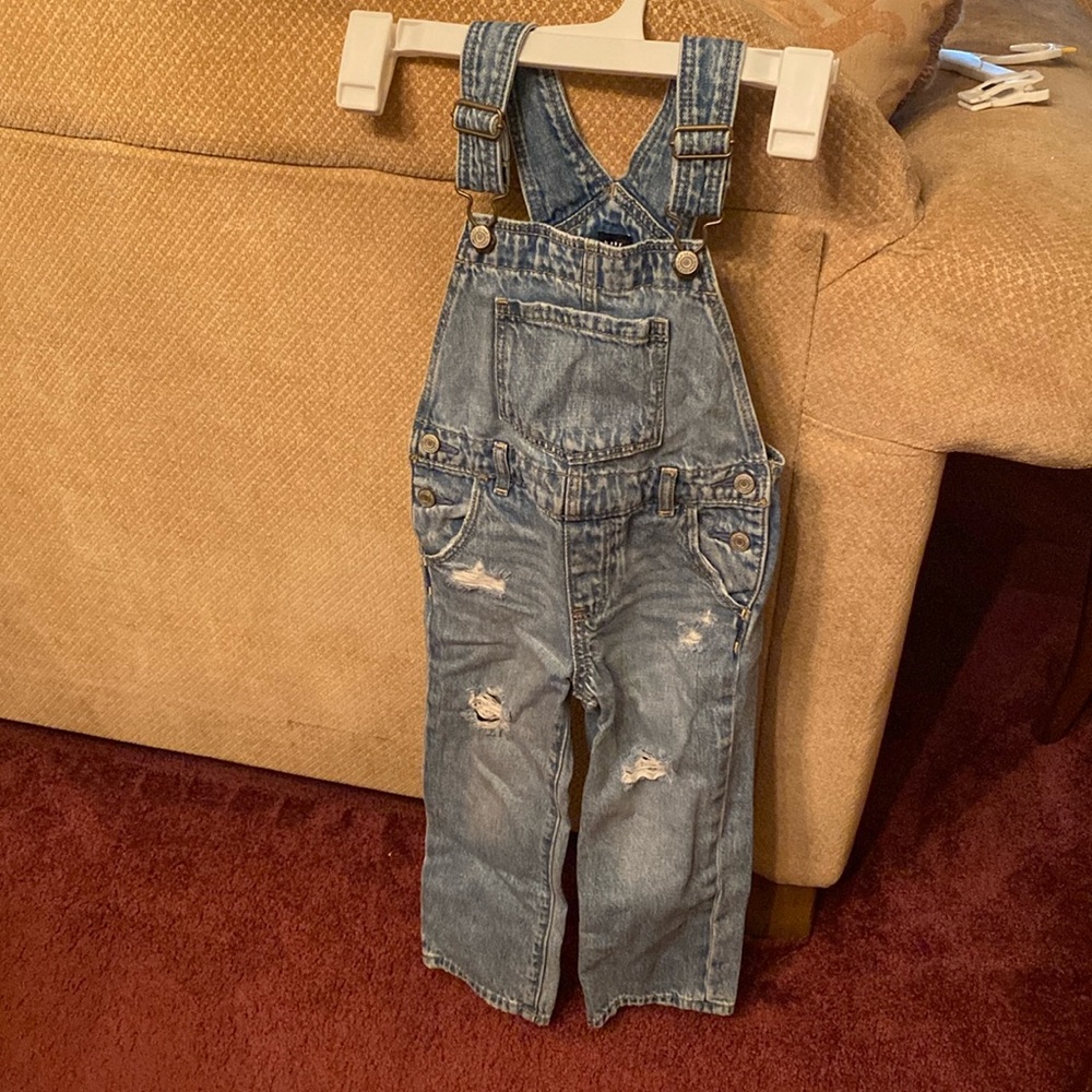EUC GIRLS JEAN OVERALLS